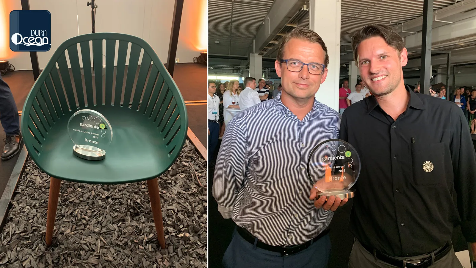 Successful Days at Gardiente: DuraOcean® Wins the Gardiente Bronze Outdoor Living Award 2019